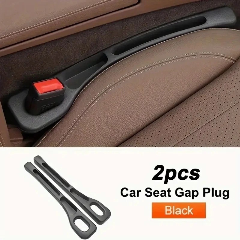 (1 par) Caixa organizadora para costura de assento de carro com tiras espaçadoras, prendedores para almofada de costura