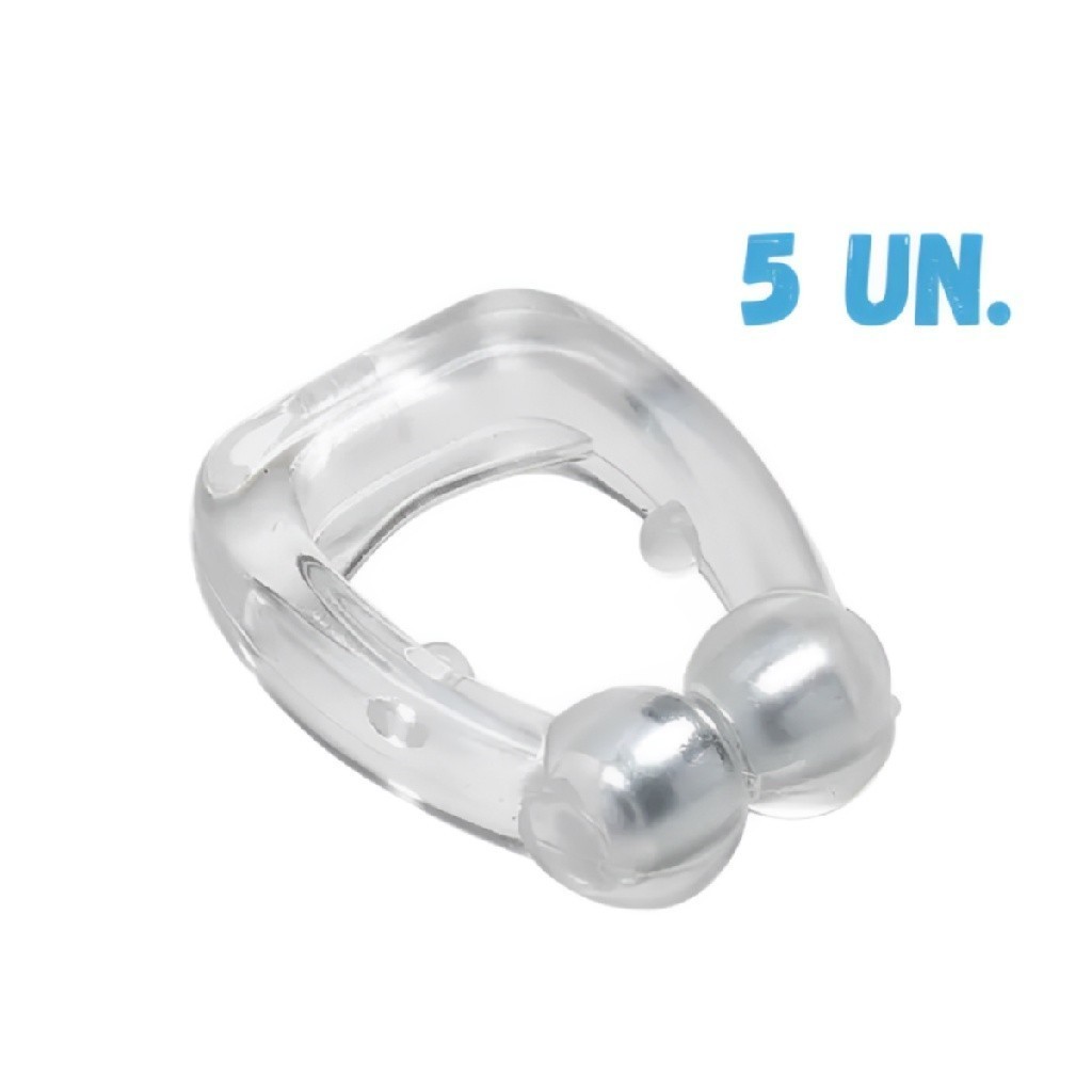 1/2/3/4/5 Dispositivos Anti Ronco - Clips Dilatadores Nasais Magnéticos para Melhorar o Sono e a Respiração