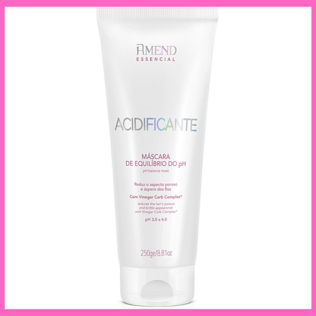 Acidificante Máscara de  Equilibrio do PH 250g Amend Cosmetics