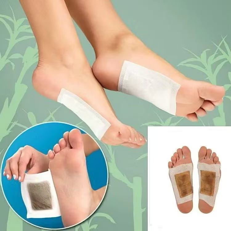 Adesivo Detox Relaxante Para os Pés com Gengibre e Sal