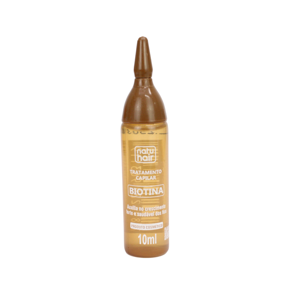 Ampola de Tratamento Capilar Biotina Natuhair 10ml - (Unidade)