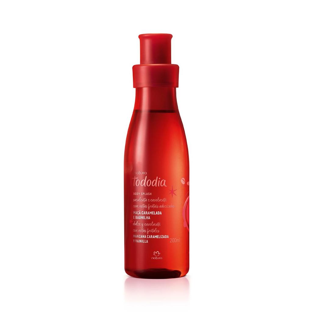 Body Splash Natura Tododia Maçã Caramelada e Baunilha 200 ml