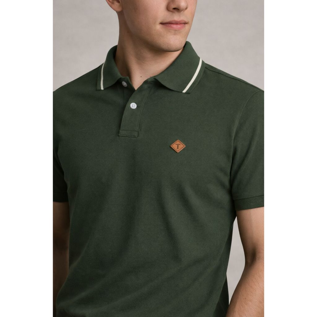 Camisa Gola Polo Masculina 100% Algodão Camiseta Basica Para Homem Do P ao Extra Grande