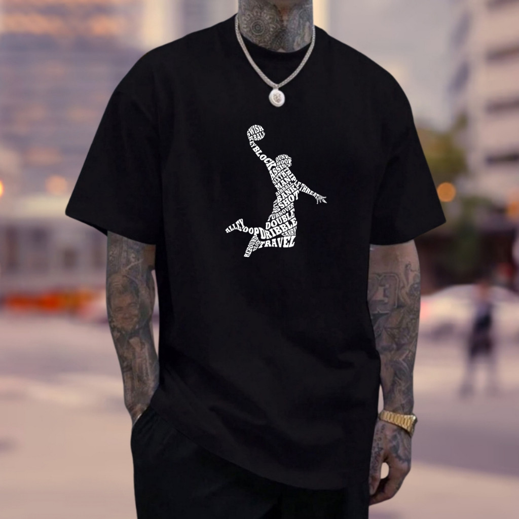 Camiseta Camisa Masculina Feminino Unissex T-Shirt Basquete Basketball Algodão Envio Imediato