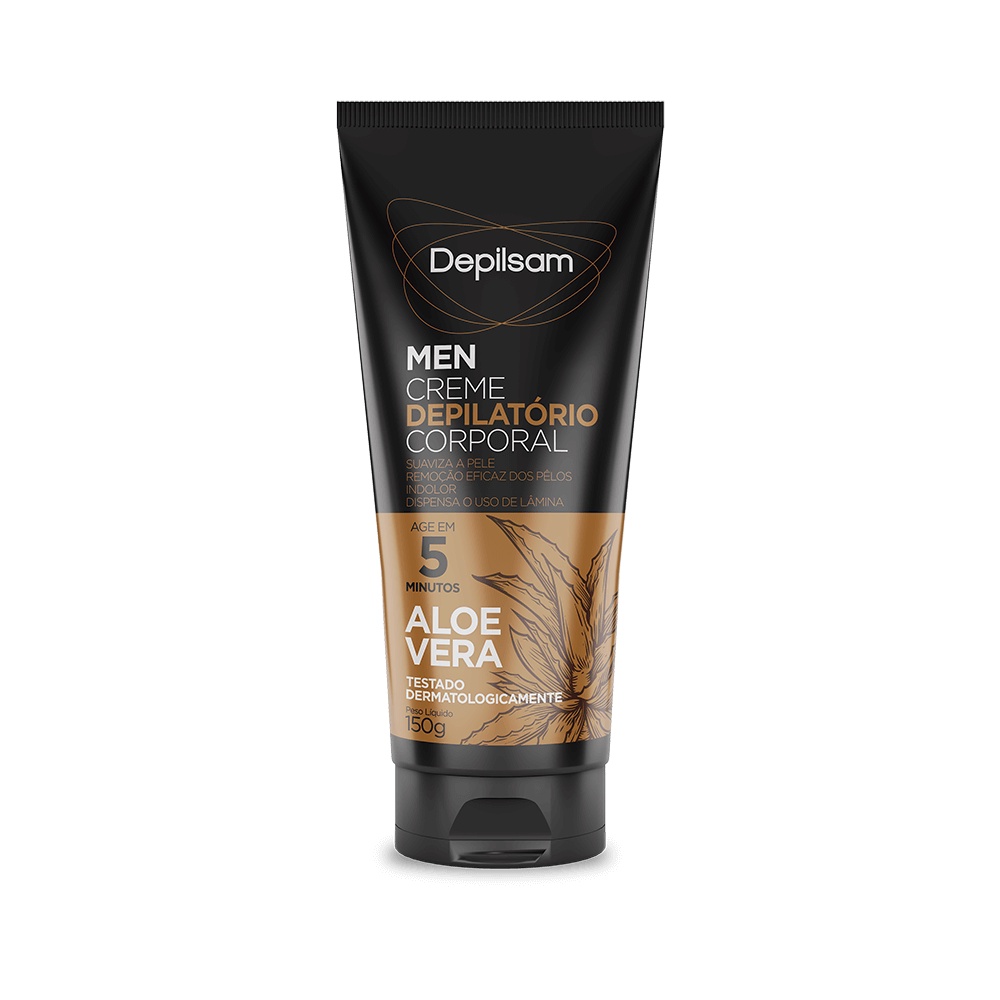 Creme Depilatório Corporal Depilsam Men Sport 150g