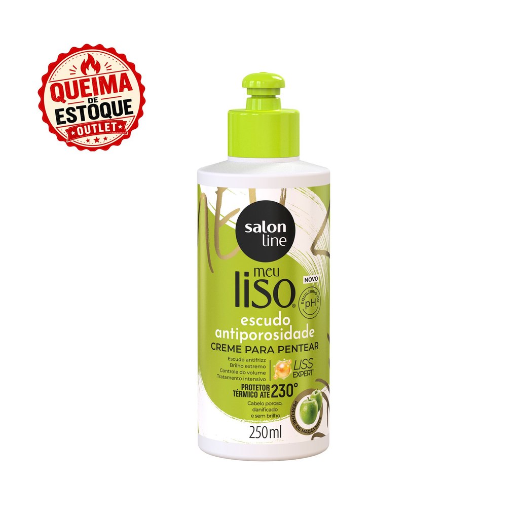 Creme para Pentear Meu Liso Escudo Antiporosidade 250ml