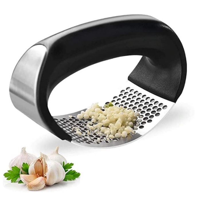 Espremedor Amassador de Alho em Aço Inox ABS
