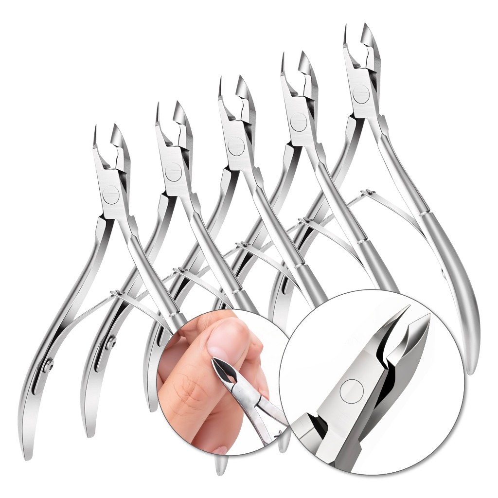 Kit 1/2/3/4/5 Alicate De Cutícula Unha Manicure PROFISSIONAL Original Lâminas Em Aço Inox 777
