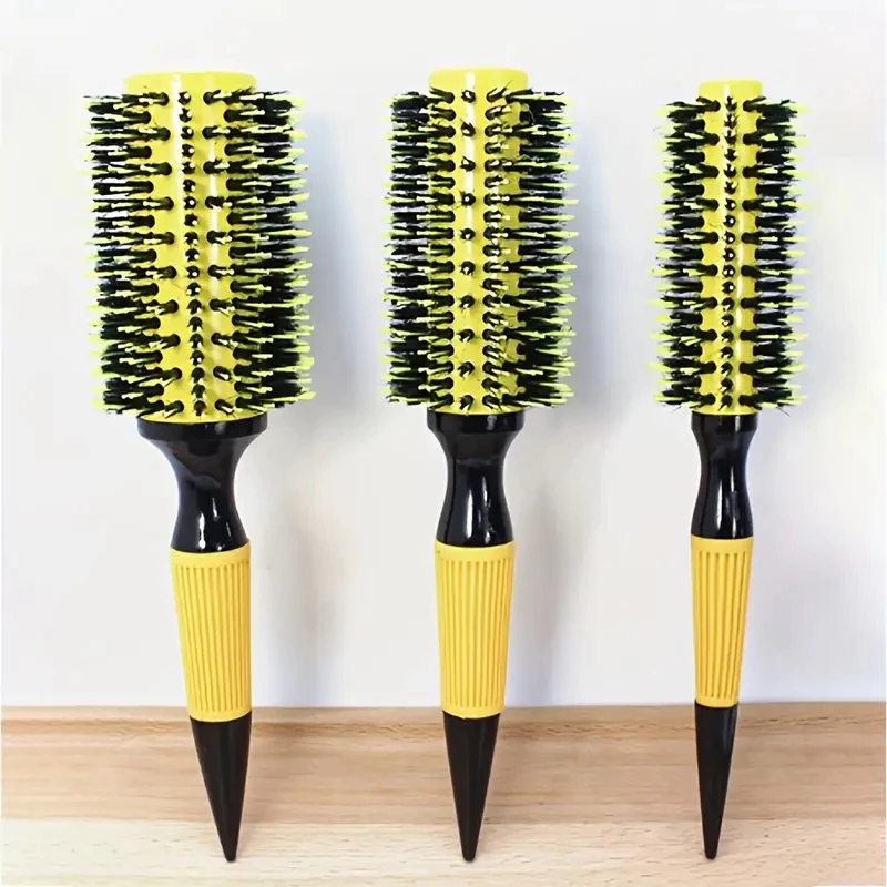 Kit 3 pc Escovas Profissionais De Cabelo Cerdas-Techo pro
