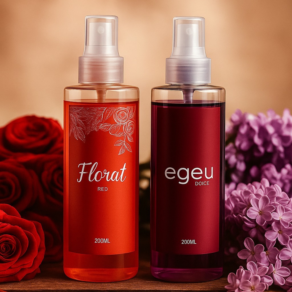 Kit Body Splash Dolce + Florata Red 200ml Feminino.