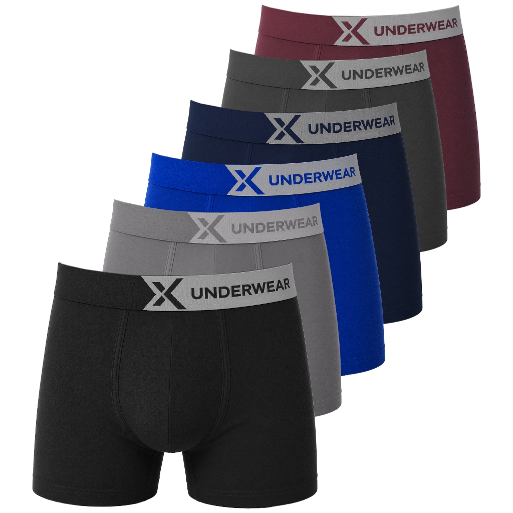 Kit com 10 ou 5 Cuecas Boxer Premium Masculina Extremamente Confortável Cueca Box
