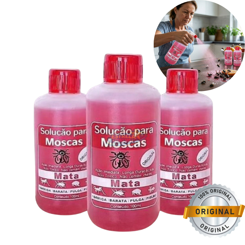 Loção Para Moscas 1 unidade de 100ml Original