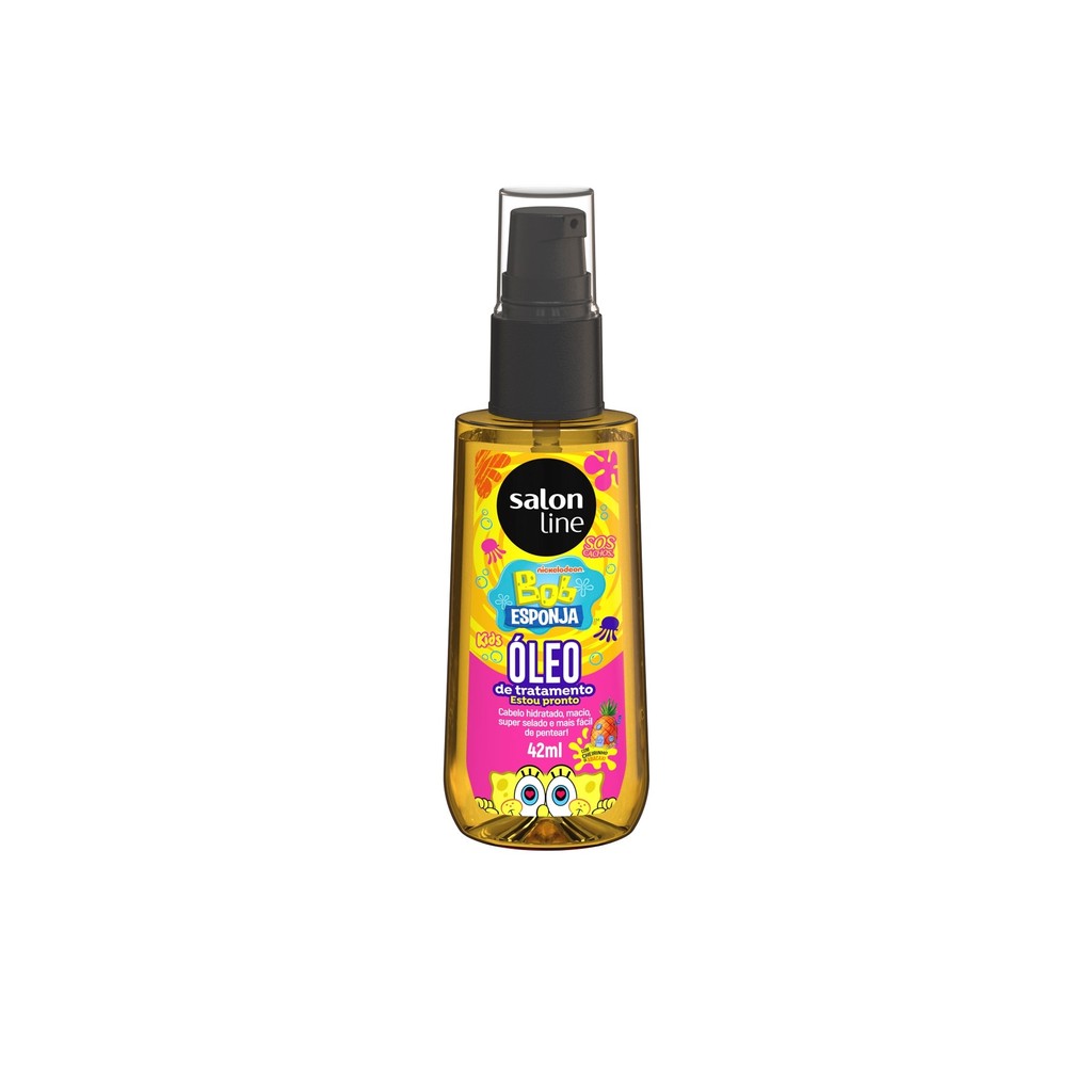 Óleo de Tratamento Bob Esponja SOS Cachos 42ml
