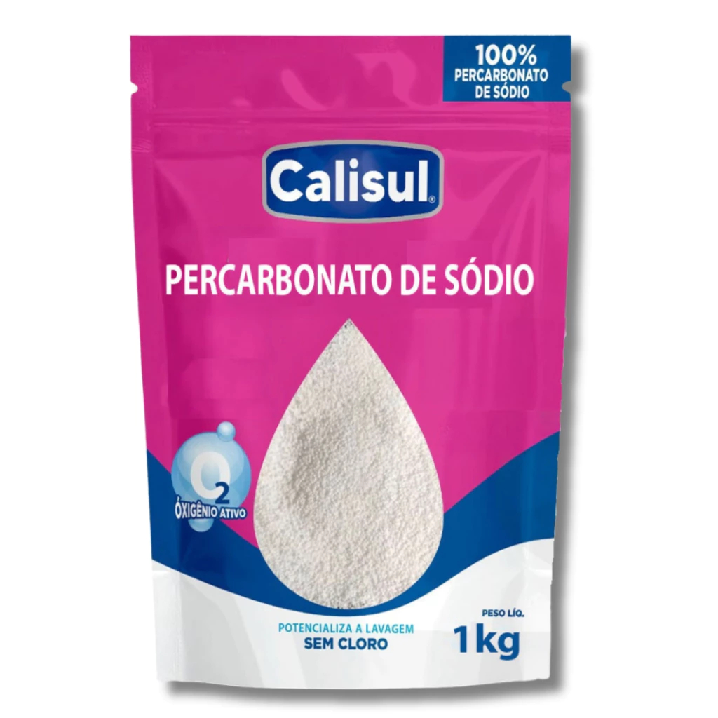 Percarbonato de Sódio 100% Puro Tira Manchas Roupas Brancas e Coloridas Limpeza em Geral