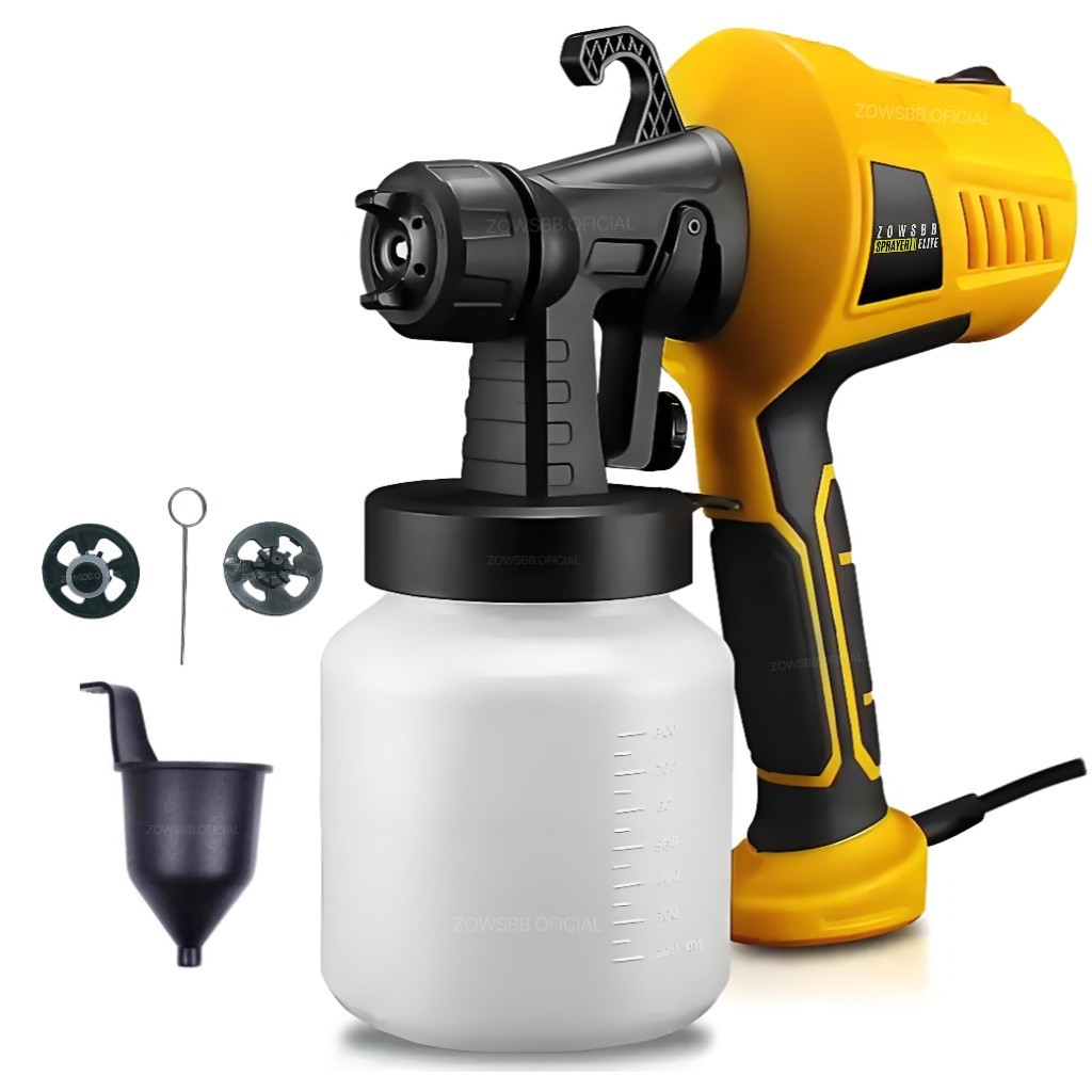 Pistola de Pintura Pulverizador Elétrico 110V 37000R Pulverizadora Potente 800ML De Tinta 220V