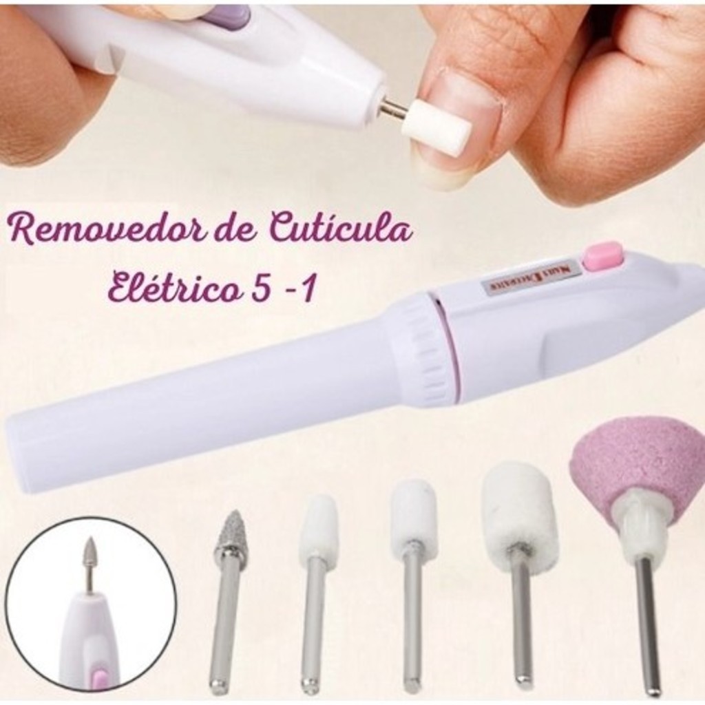 Removedor De Cutículas E Lixa Eletrônica Portátil Lixadeira Unha Elétrica Profissional-INLIS ANA